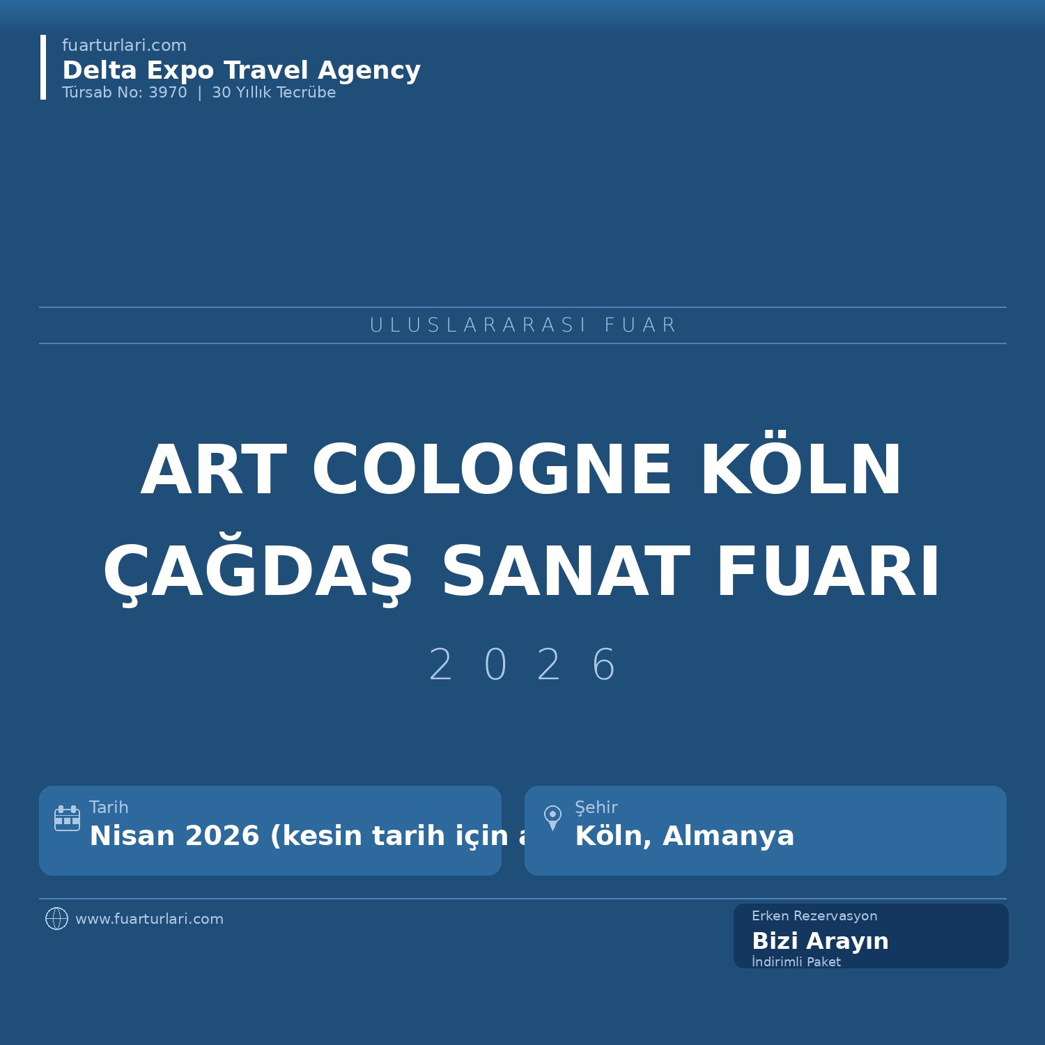 Art Cologne 2026 — Uluslararası Çağdaş Sanat Fuarı