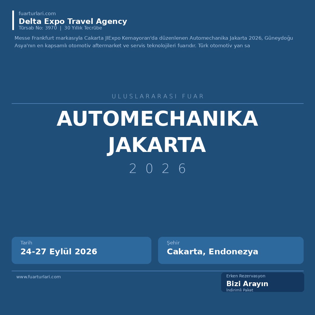 Automechanika Jakarta 2026