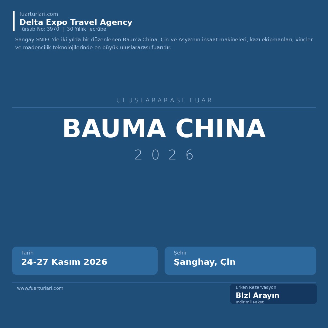 Bauma China 2026