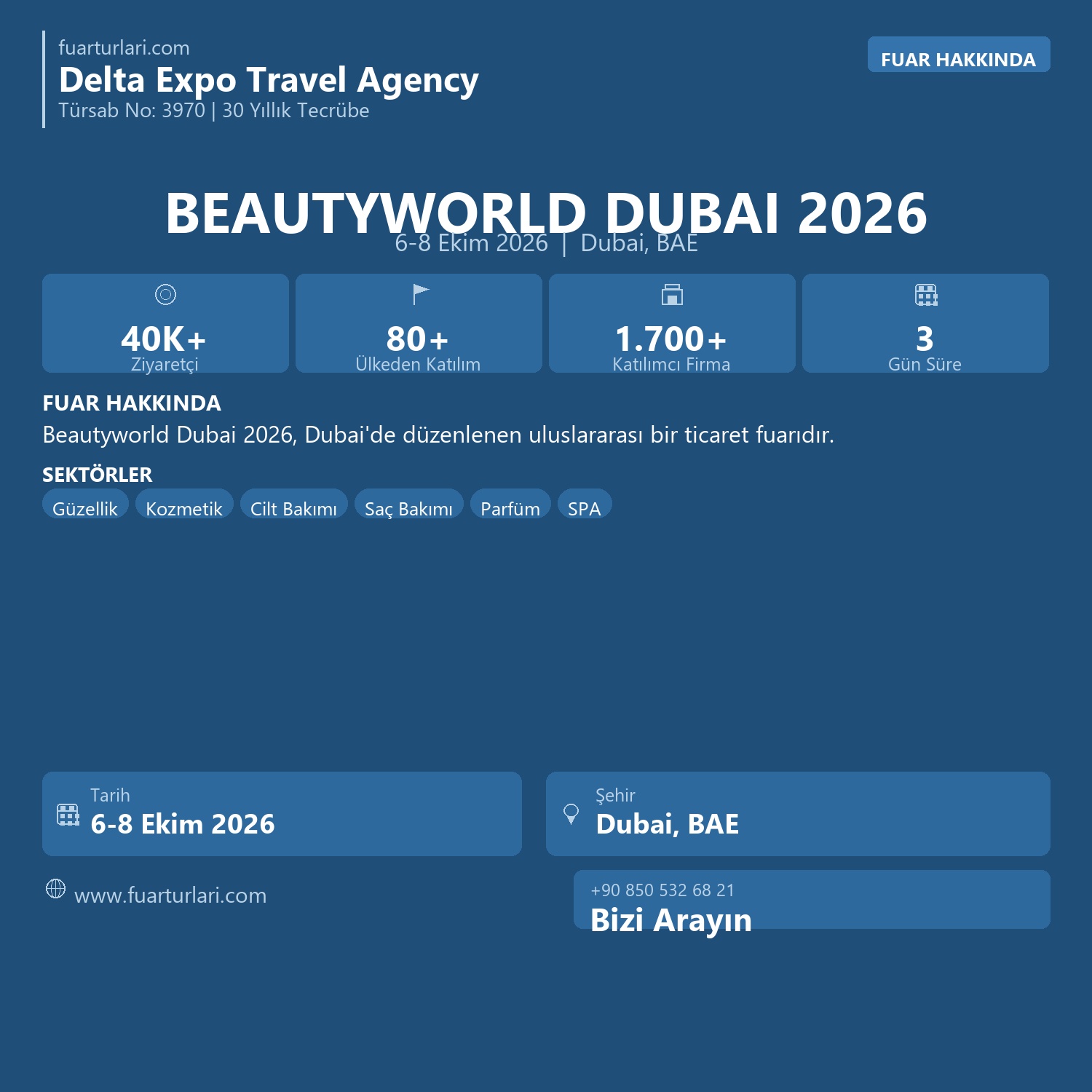 Beautyworld Middle East Dubai 2026