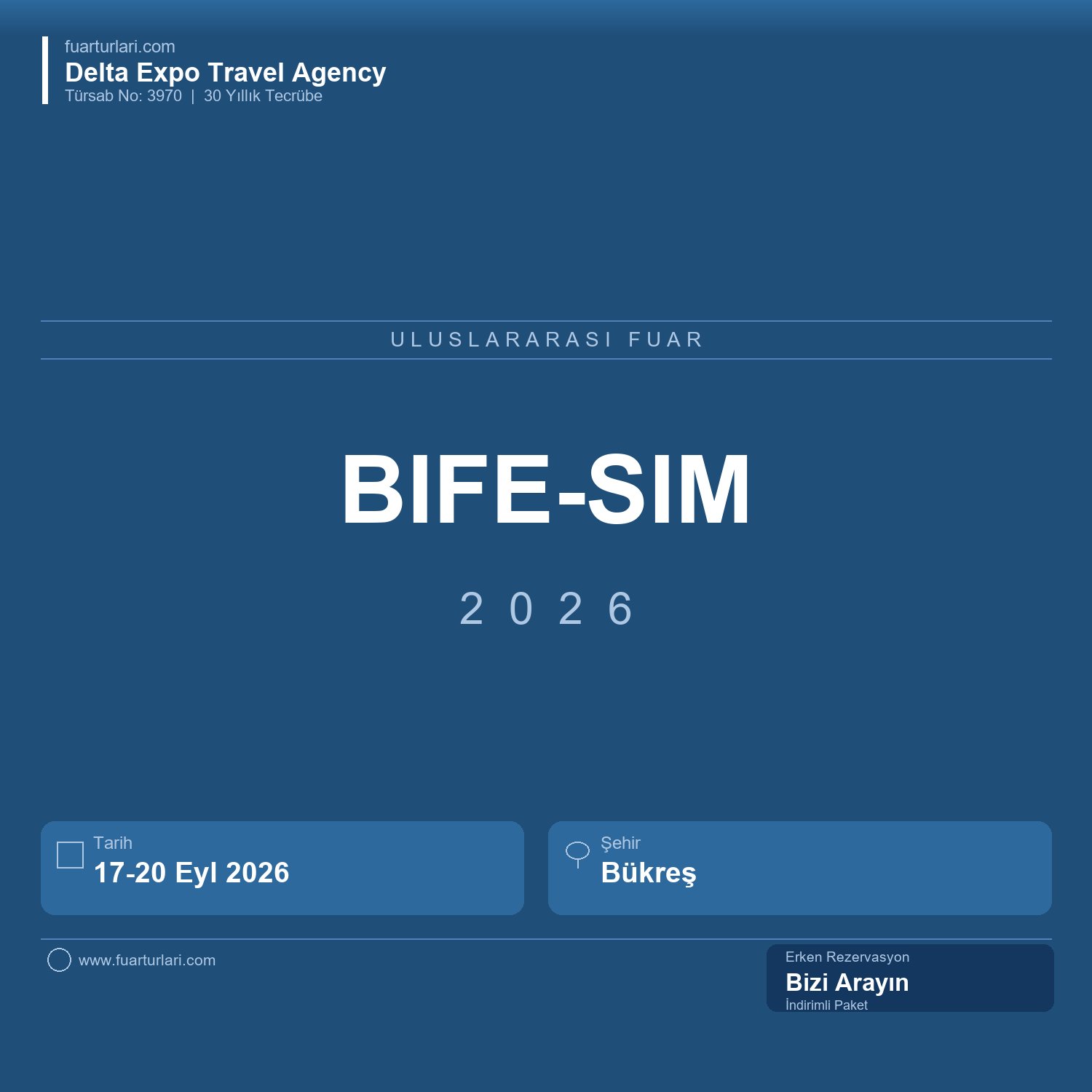 BIFE-SIM 2026 - Bükreş