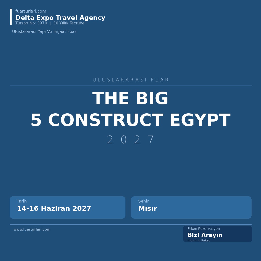 The Big 5 Construct Egypt 2027