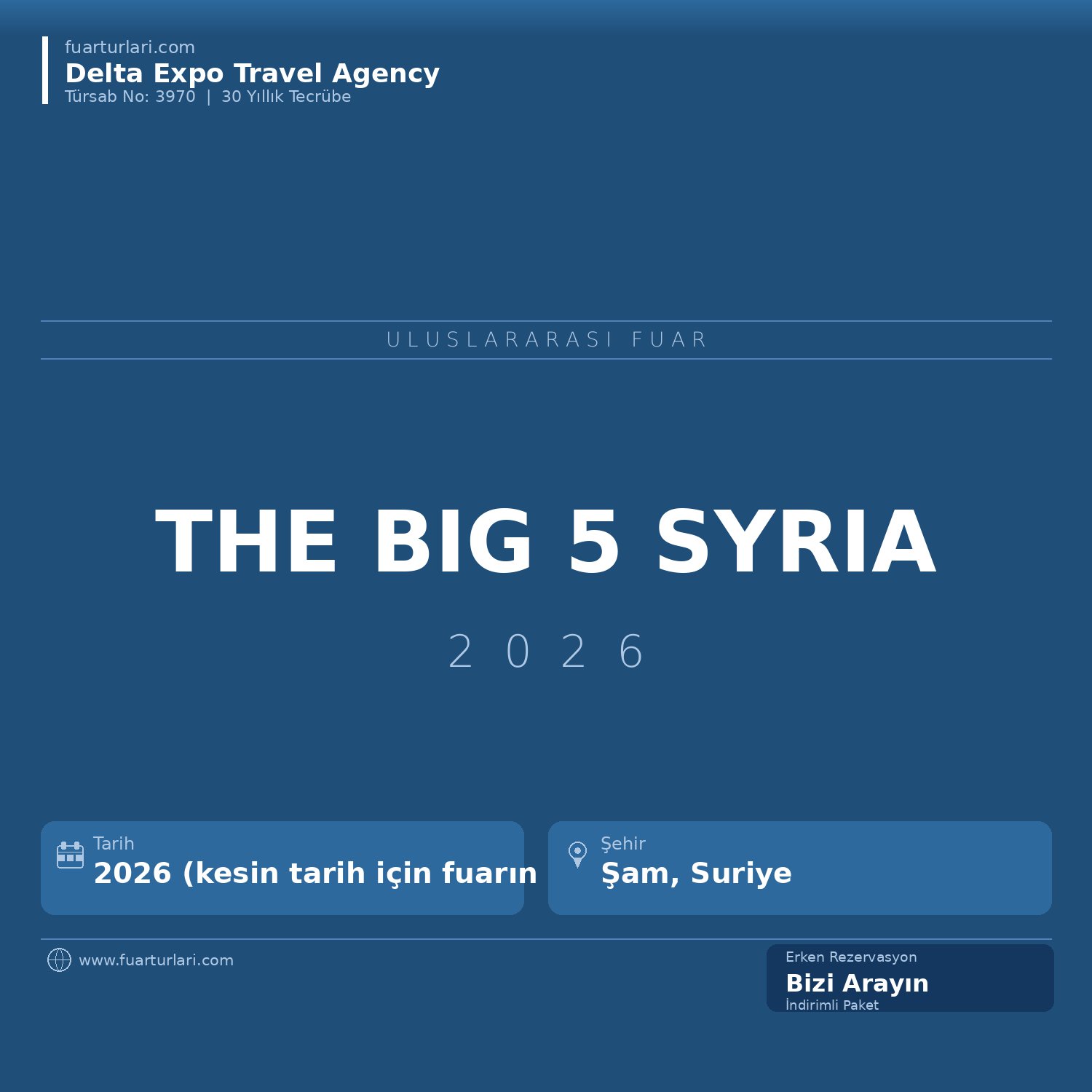 The Big 5 Syria 2026