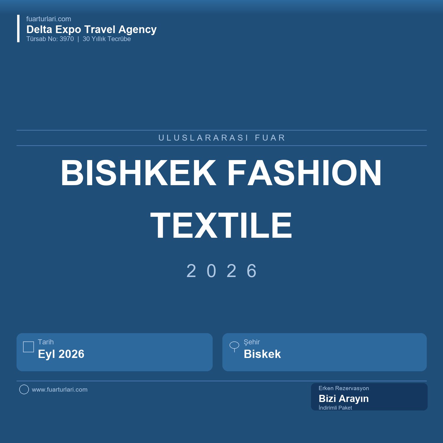 Bishkek Fashion & Textile Exhibition 2026
