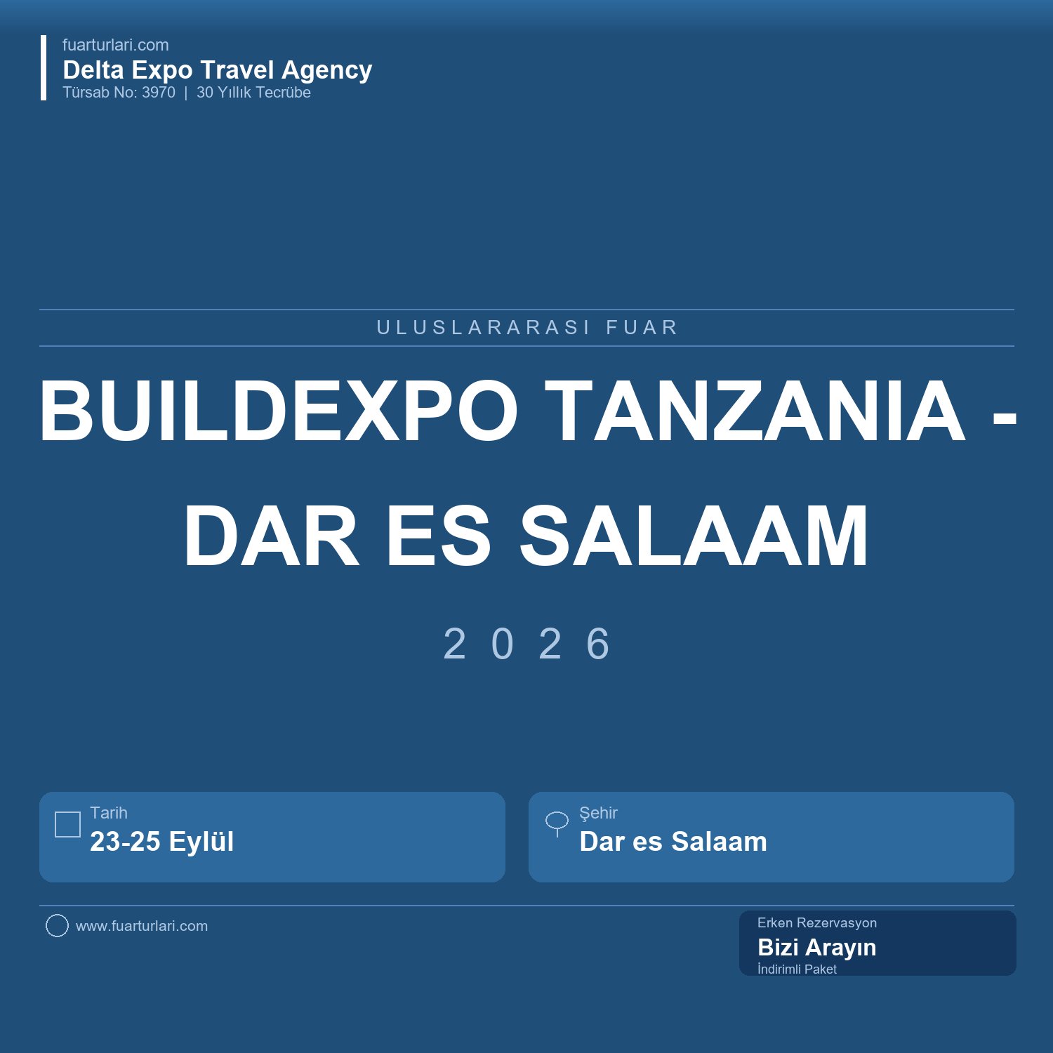BuildExpo Tanzania 2026 - Dar es Salaam