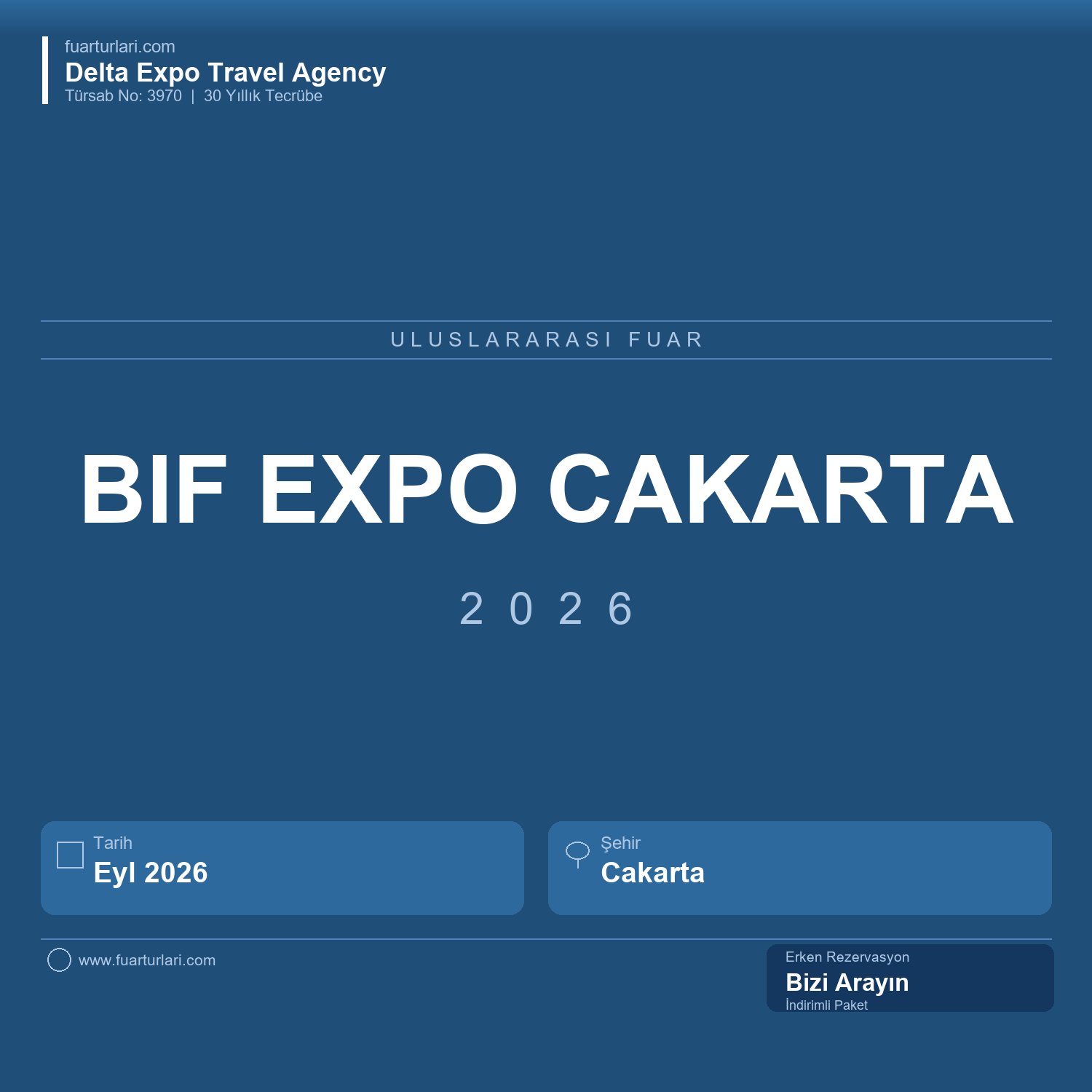 Building Interiors Furnish Expo BIF 2026 - Cakarta