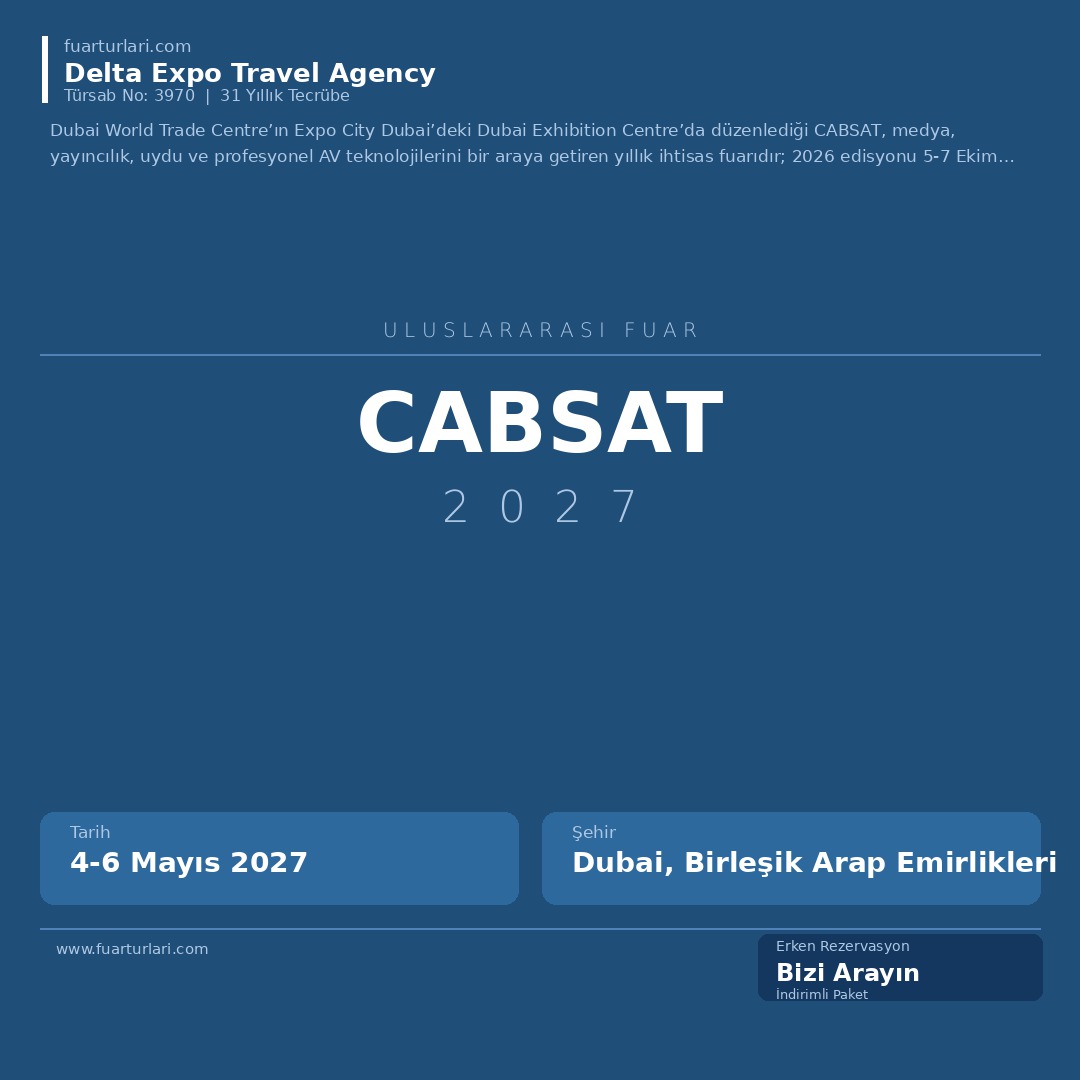 CABSAT 2027