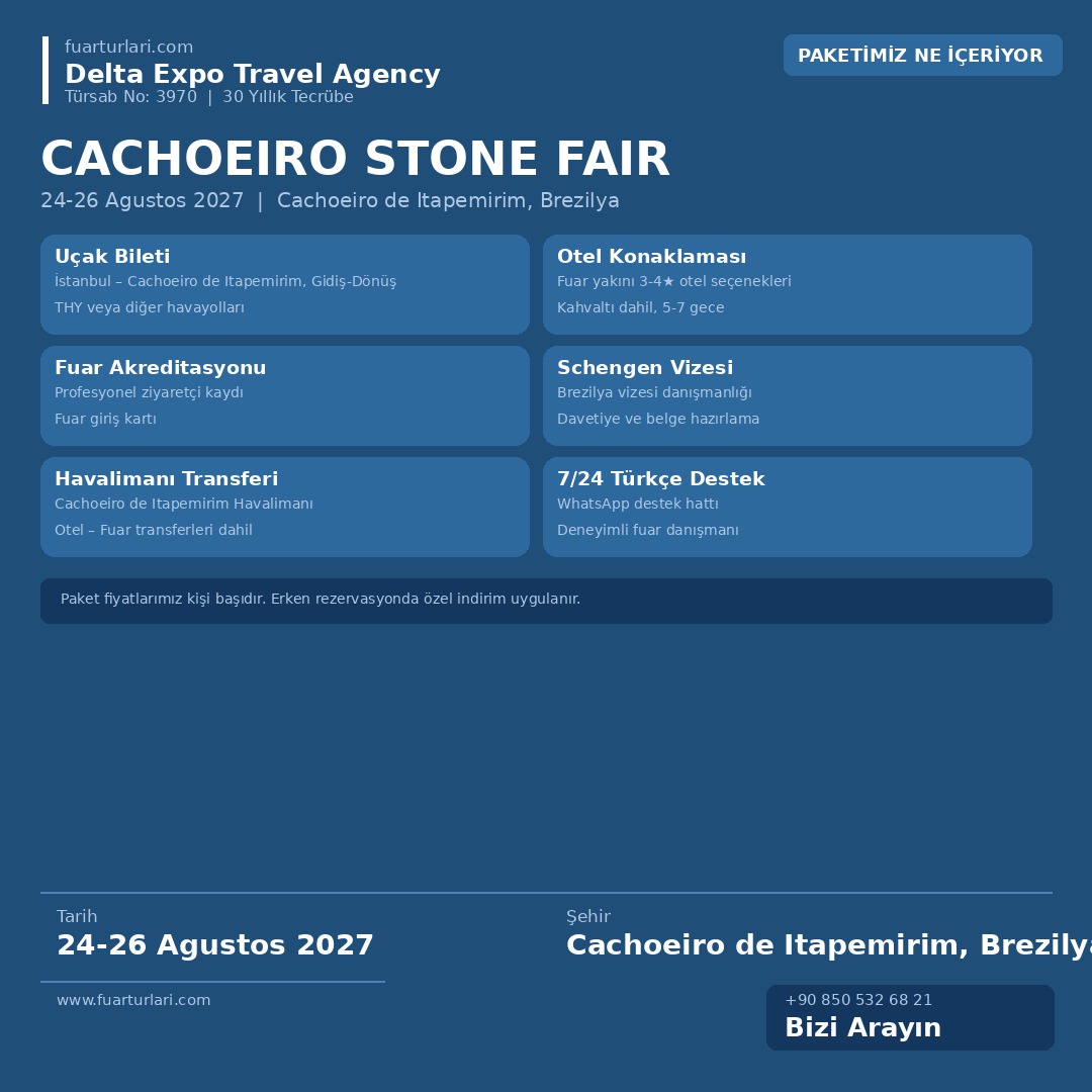 Cachoeiro Stone Fair 2027