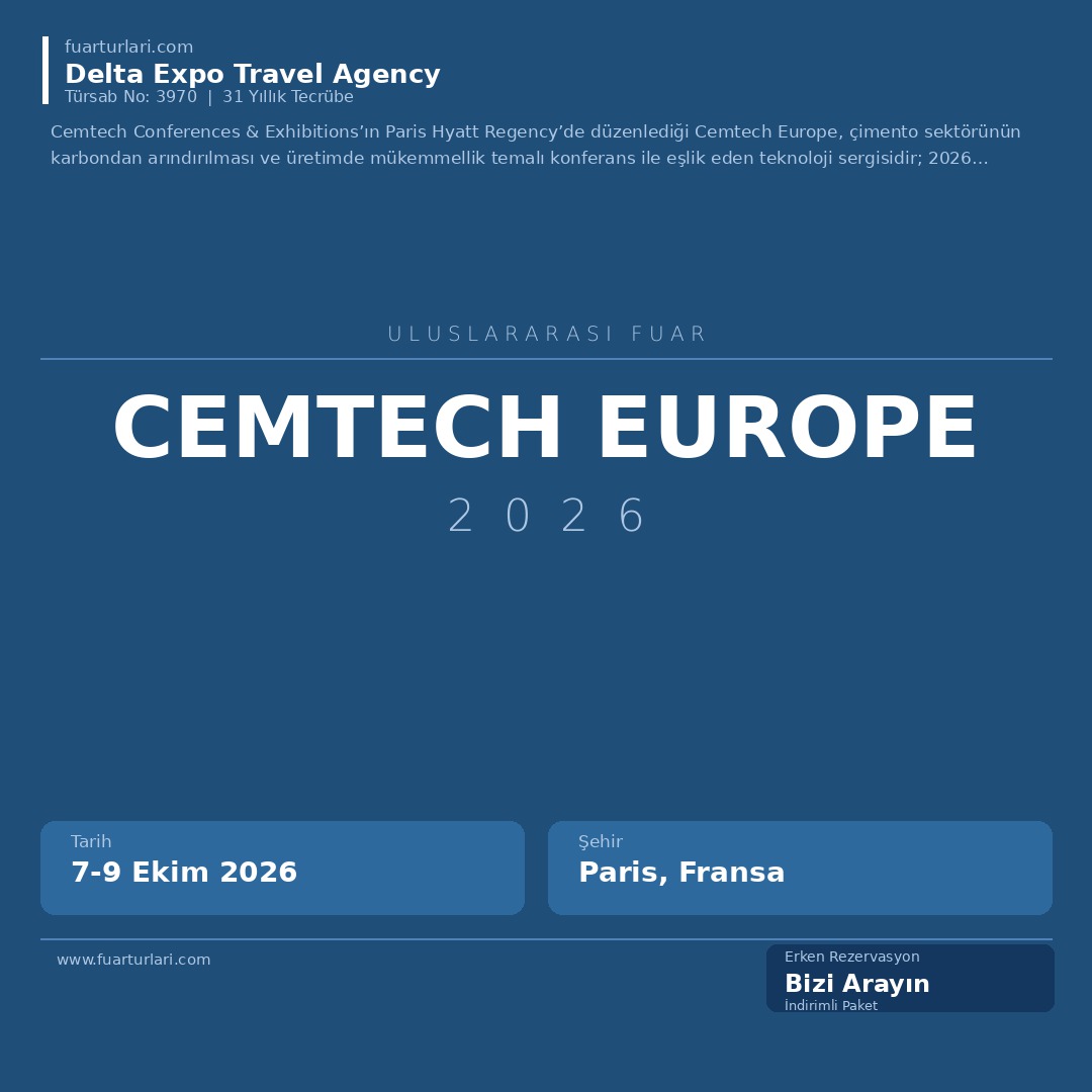 Cemtech Europe 2026