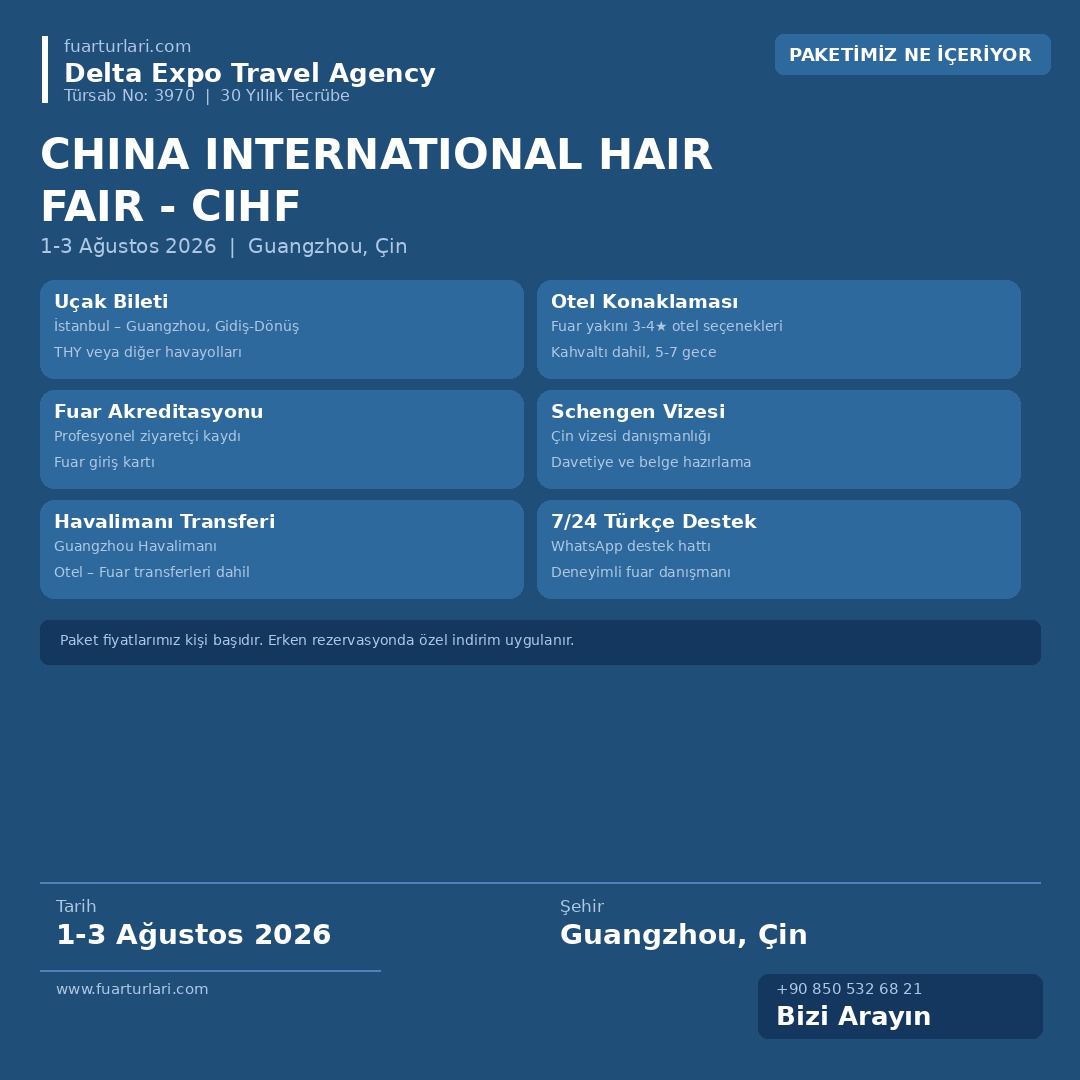 China International Hair Fair - CIHF 2026