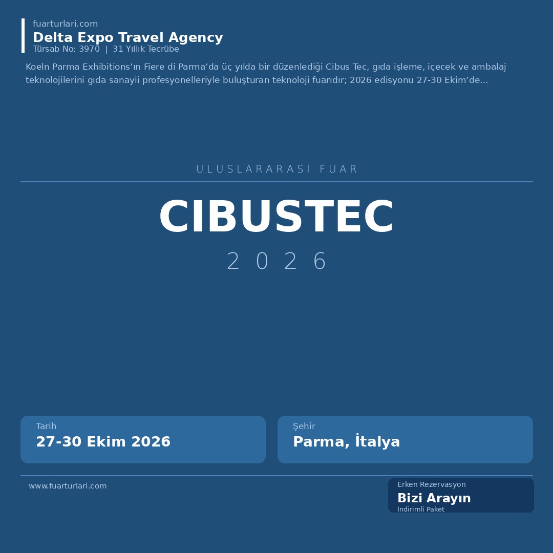 CIBUSTEC 2026