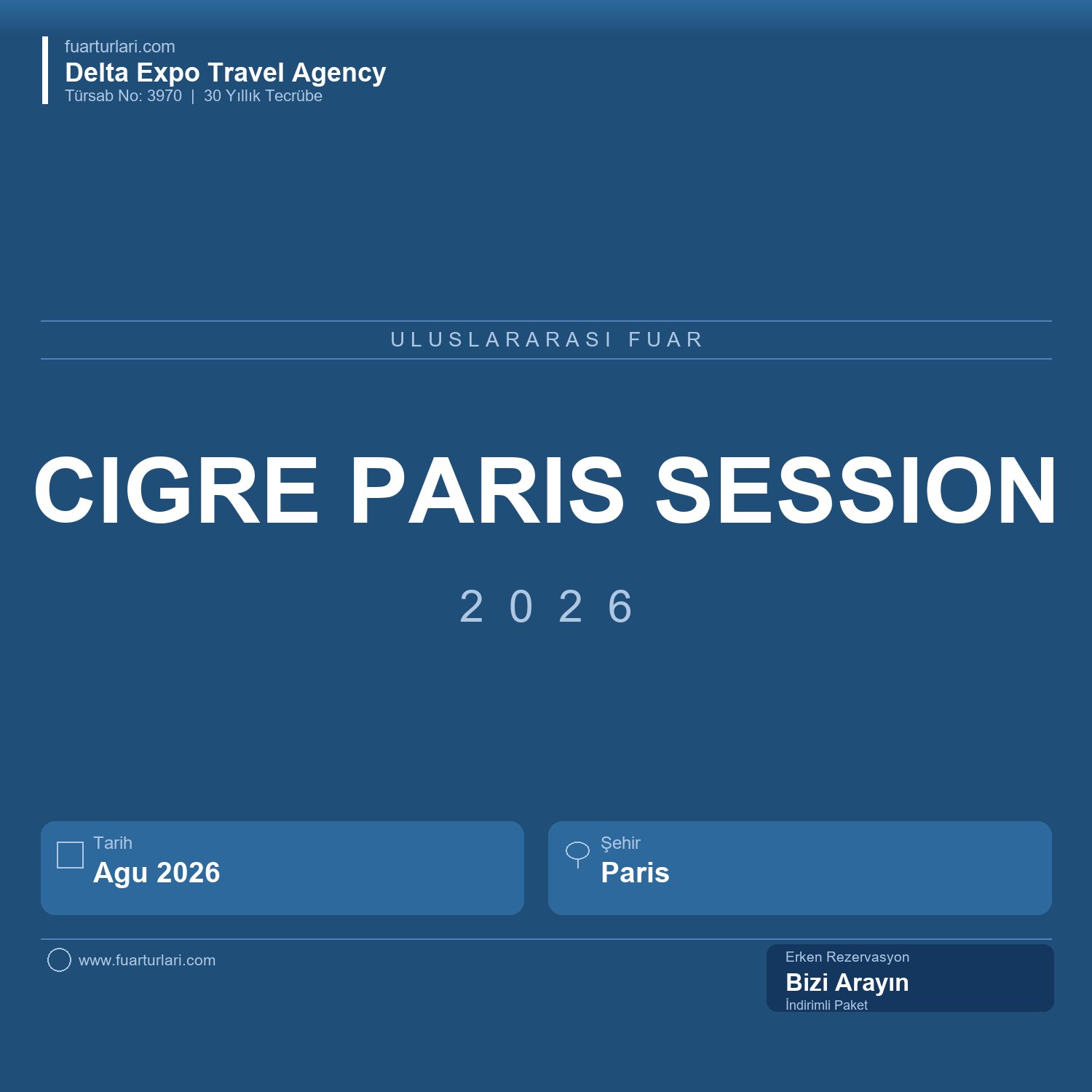 CIGRE 2026 (Paris Session)