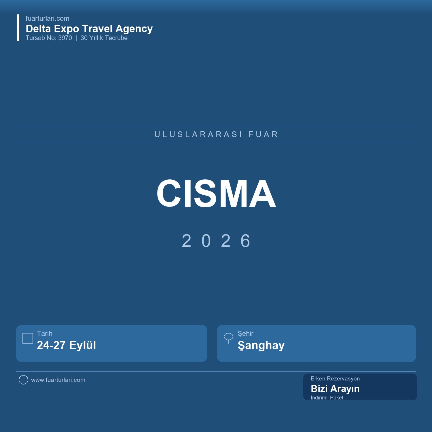 CISMA Şanghay 2026