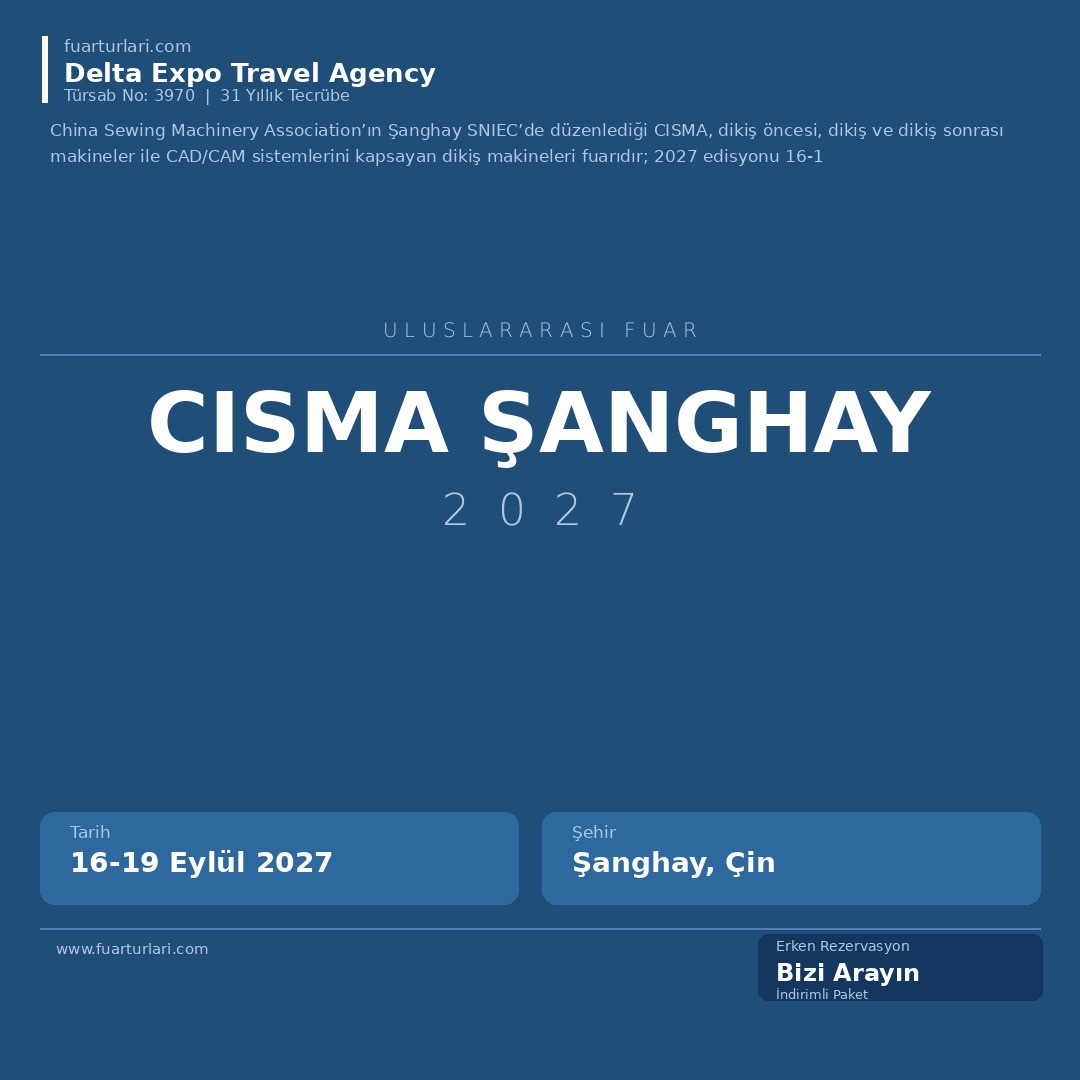 CISMA Şanghay 2027