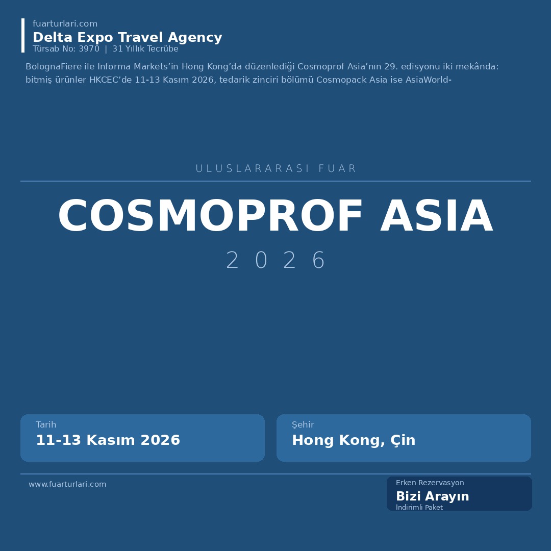 Cosmoprof Asia 2026