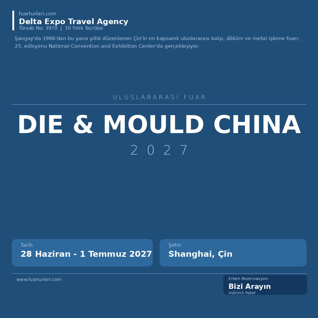 Die & Mould China 2027