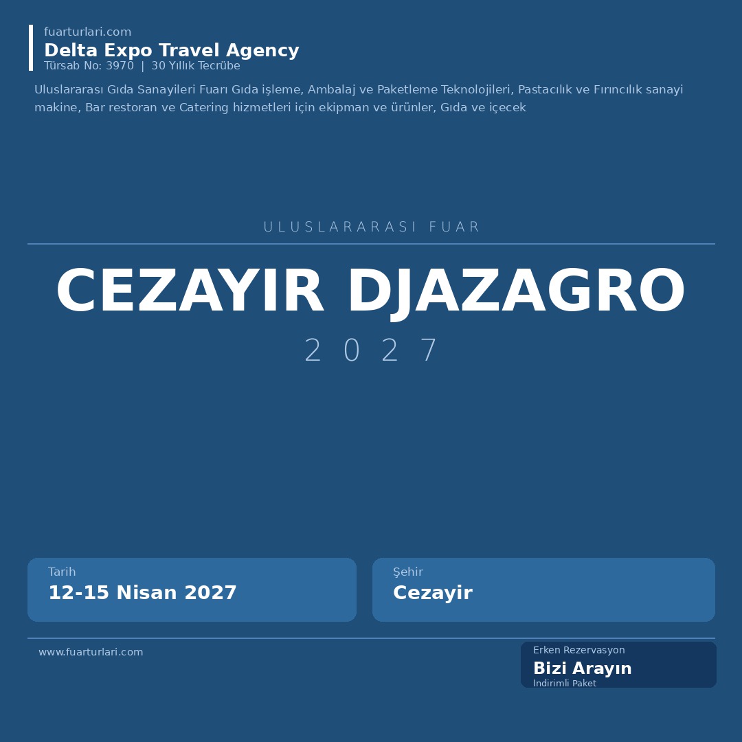 Cezayir Djazagro 2027