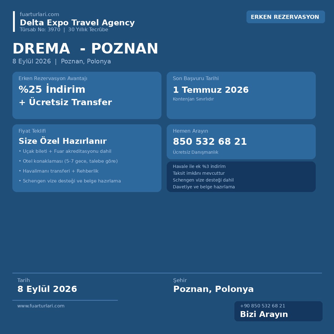 DREMA 2026 - Poznan