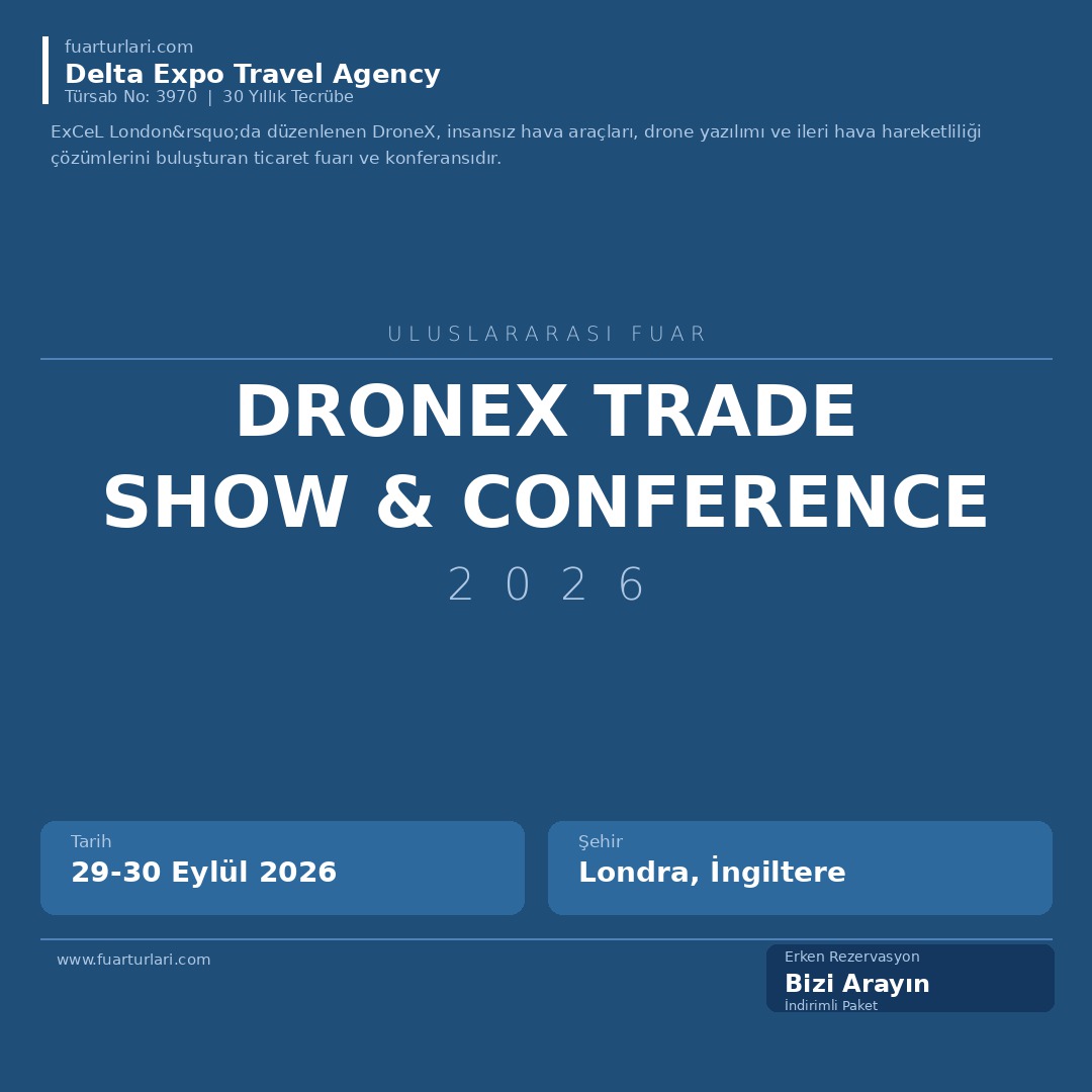 DroneX Trade Show & Conference 2026