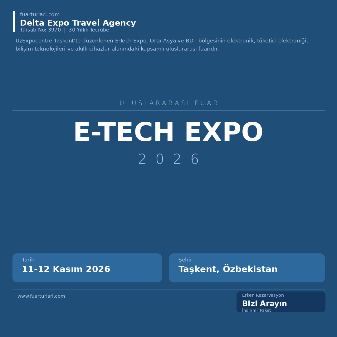 E-Tech Expo 2026