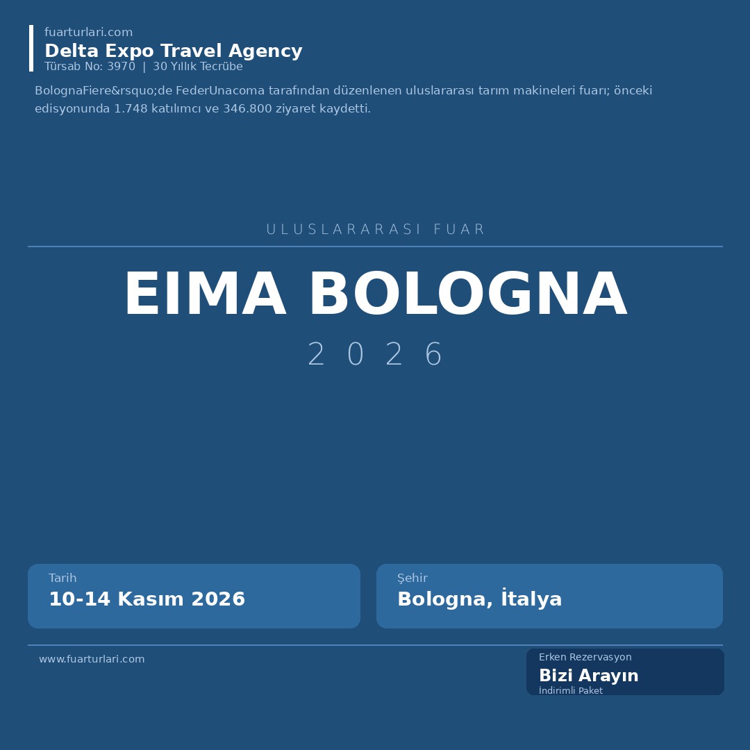Eima Bologna 2026