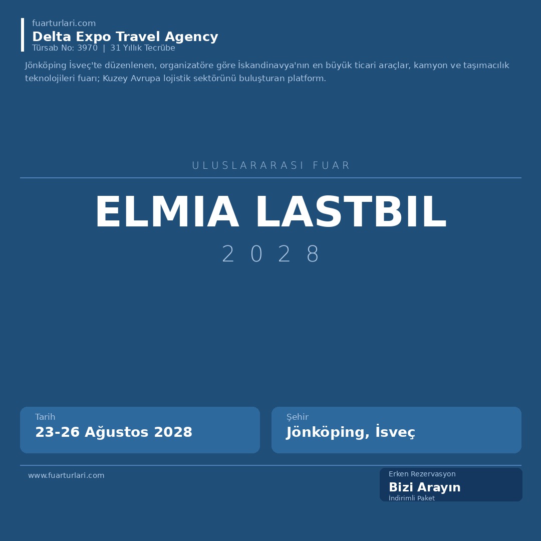 Elmia Lastbil 2028