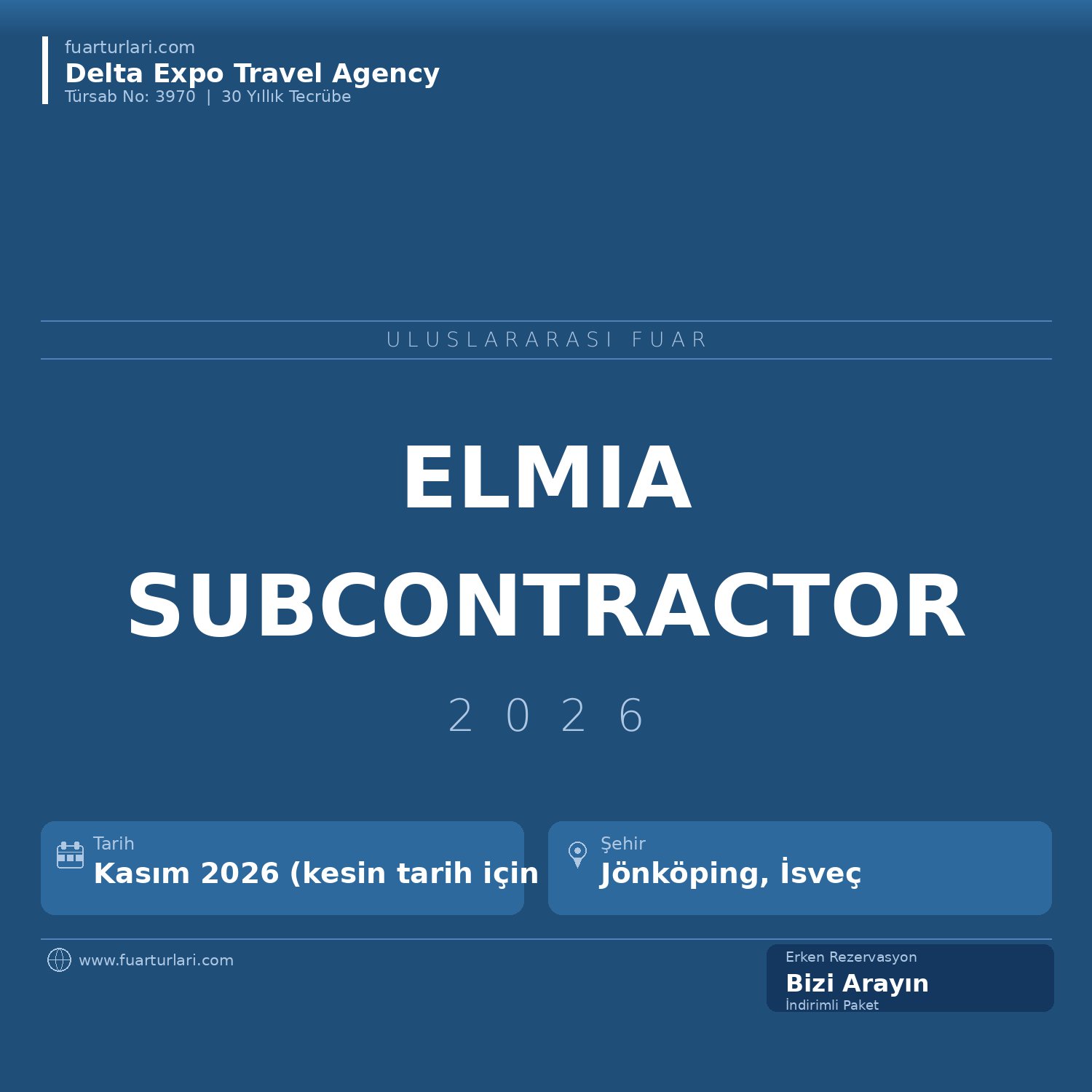 Elmia Subcontractor 2026