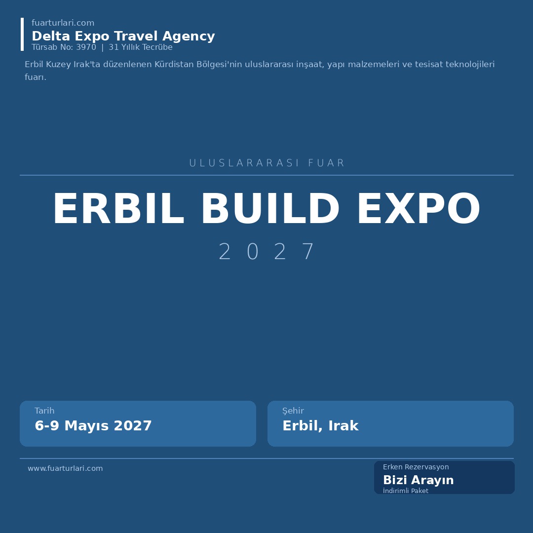 Erbil Build Expo 2027