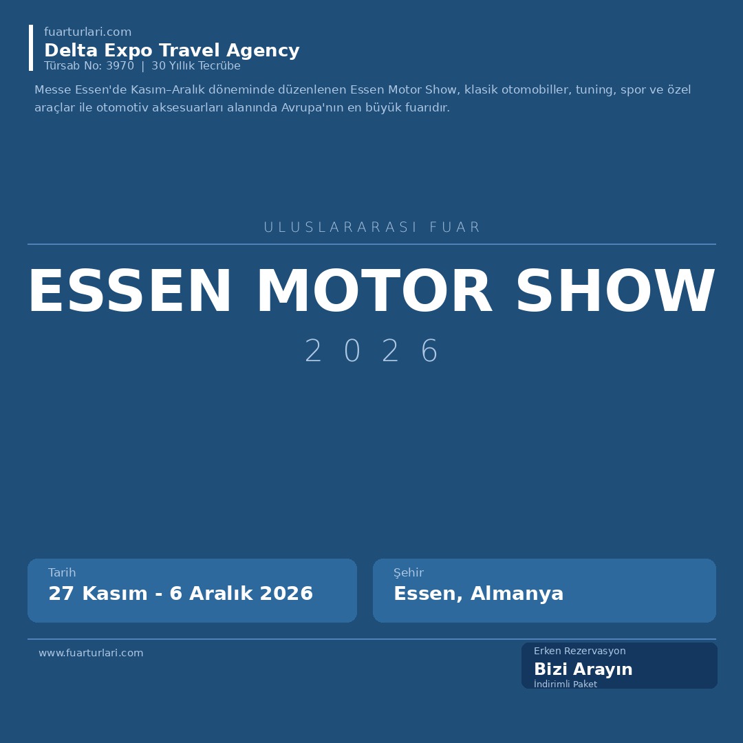 Essen Motor Show 2026