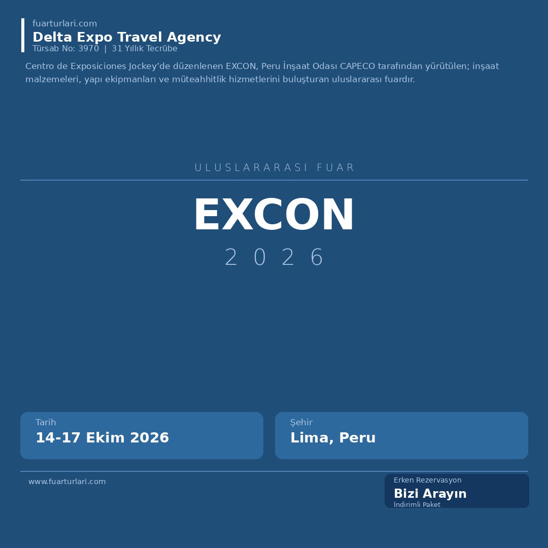 Excon 2026