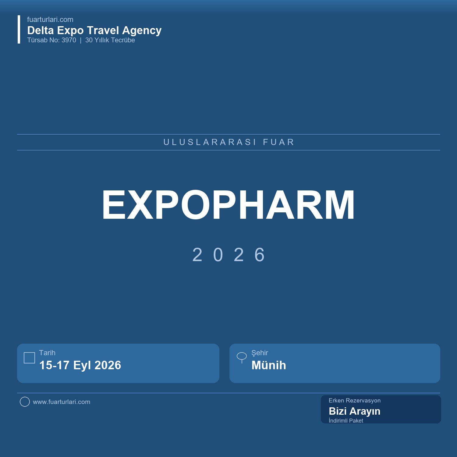 Expopharm 2026 - Münih