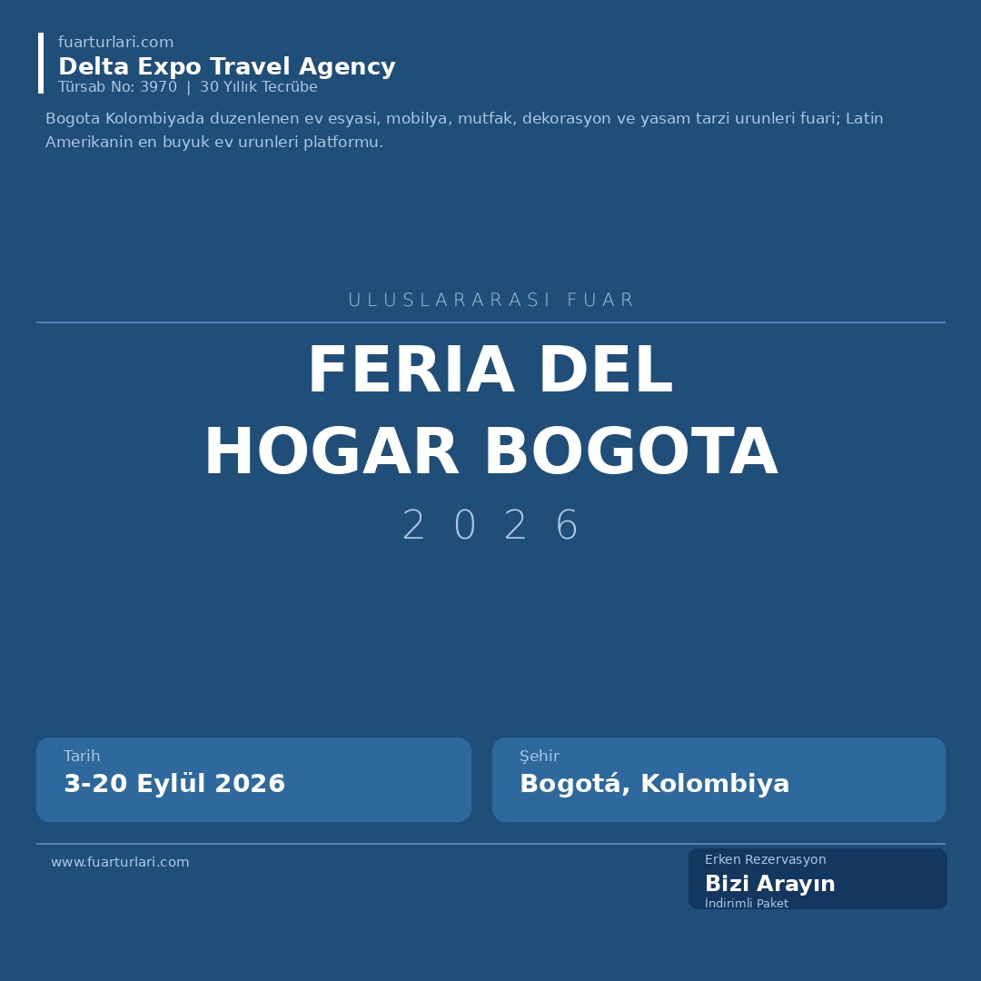 Feria del Hogar Bogota 2026