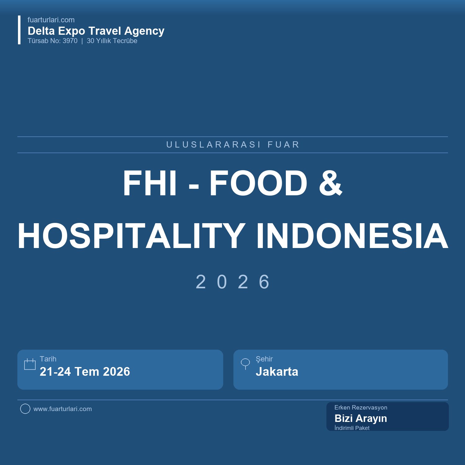 FHI 2026 - Food & Hospitality Indonesia