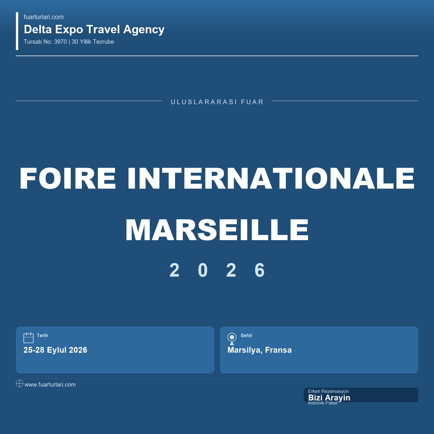 Foire Internationale de Marseille 2026