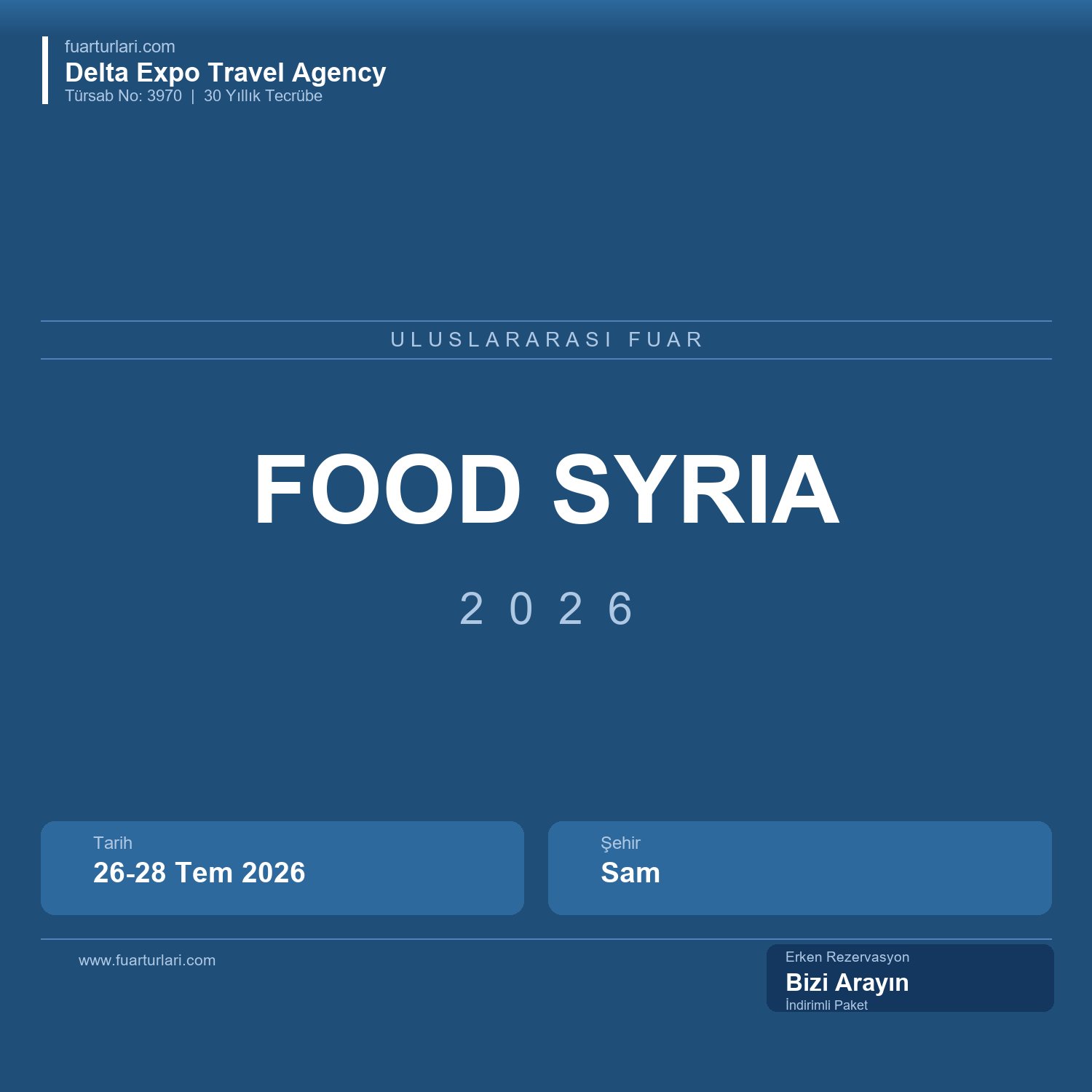 Food Syria 2026