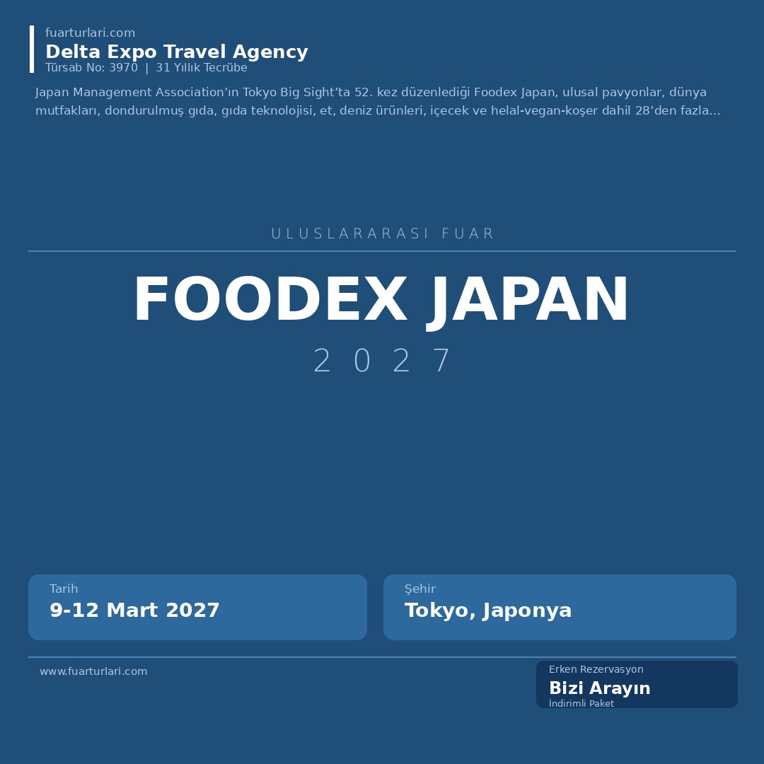 Foodex Japan 2027