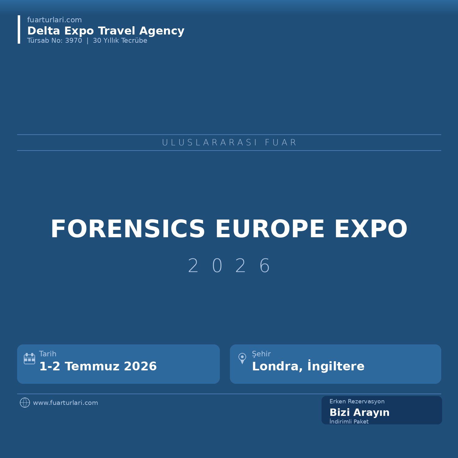 Forensics Europe Expo 2026