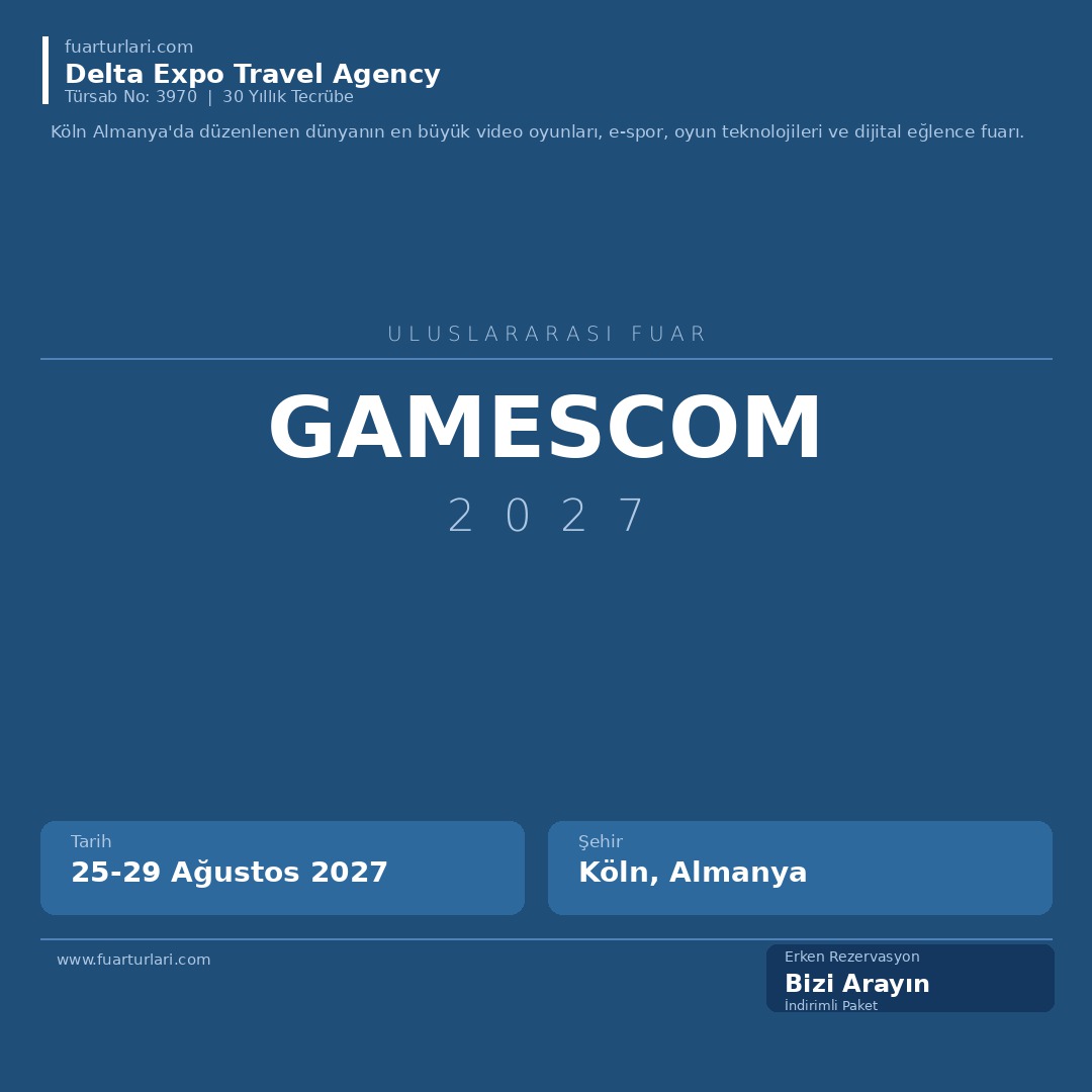 Gamescom 2027