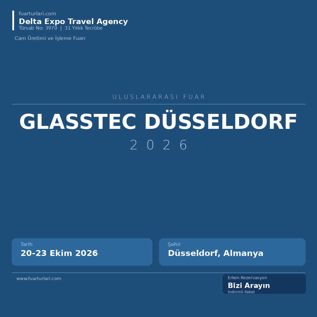 Glasstec Düsseldorf 2026