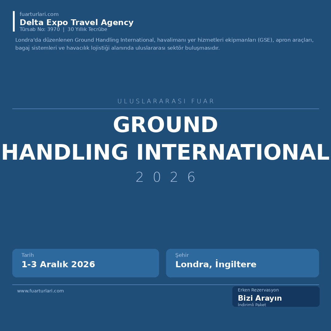 Ground Handling International 2026