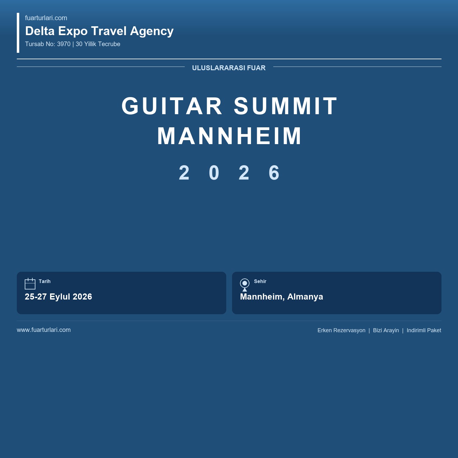 Guitar Summit Mannheim 2026