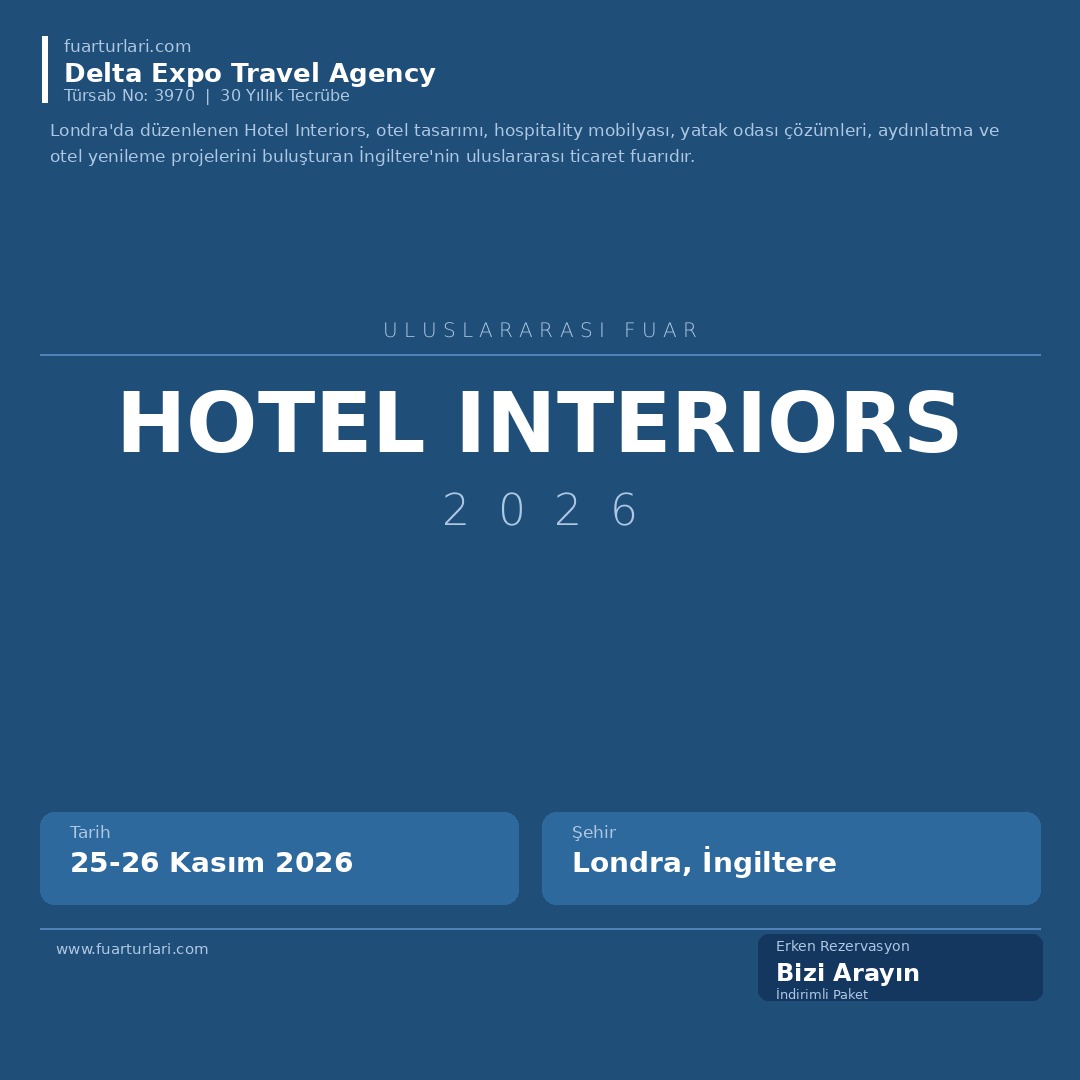 Hotel Interiors 2026