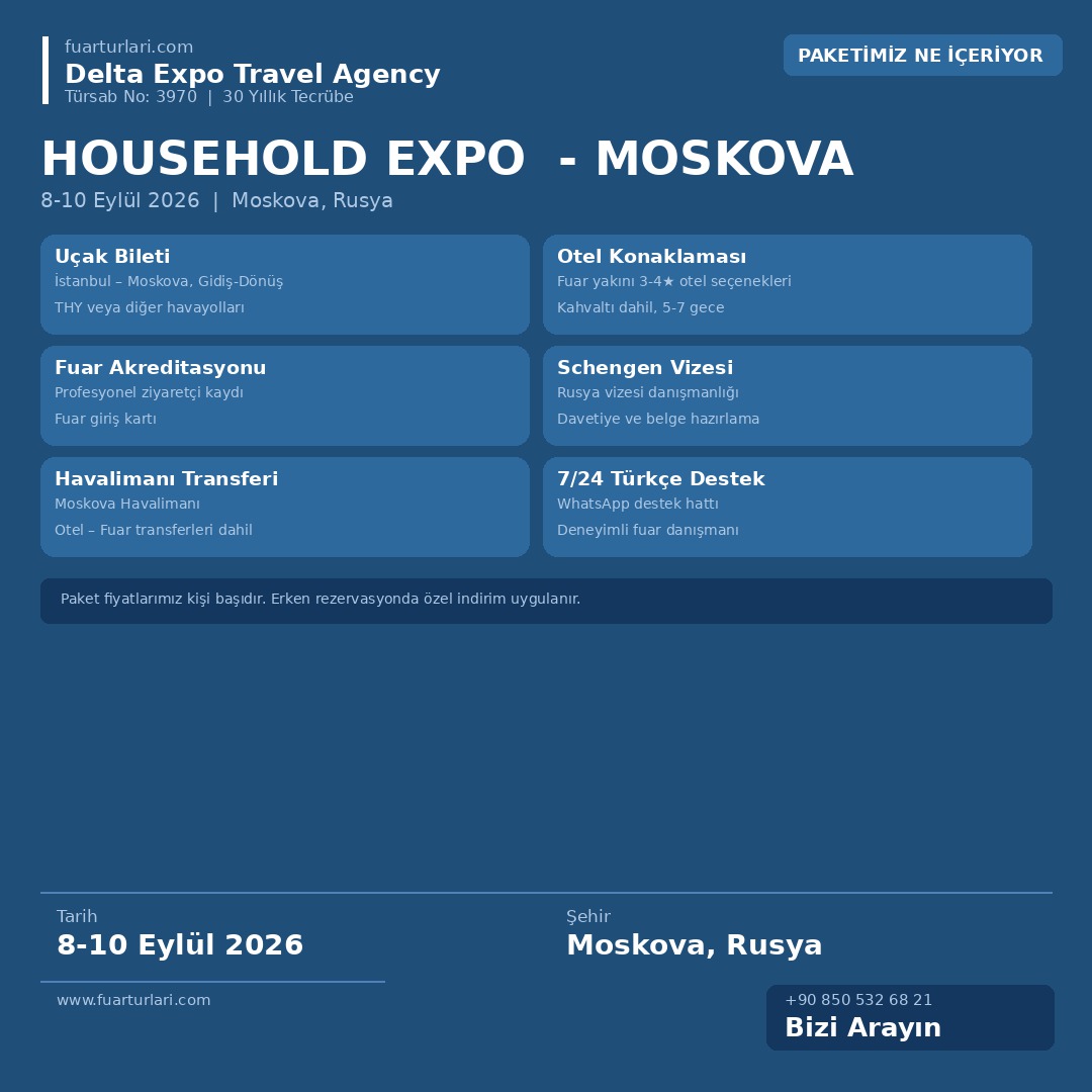 Household Expo 2026 - Moskova