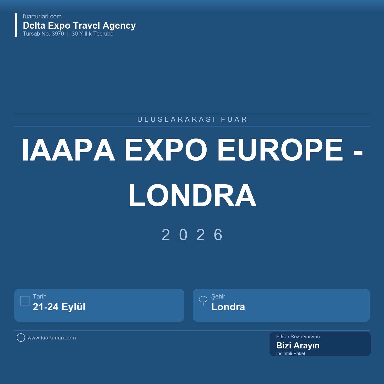 IAAPA Expo Europe 2026 - Londra