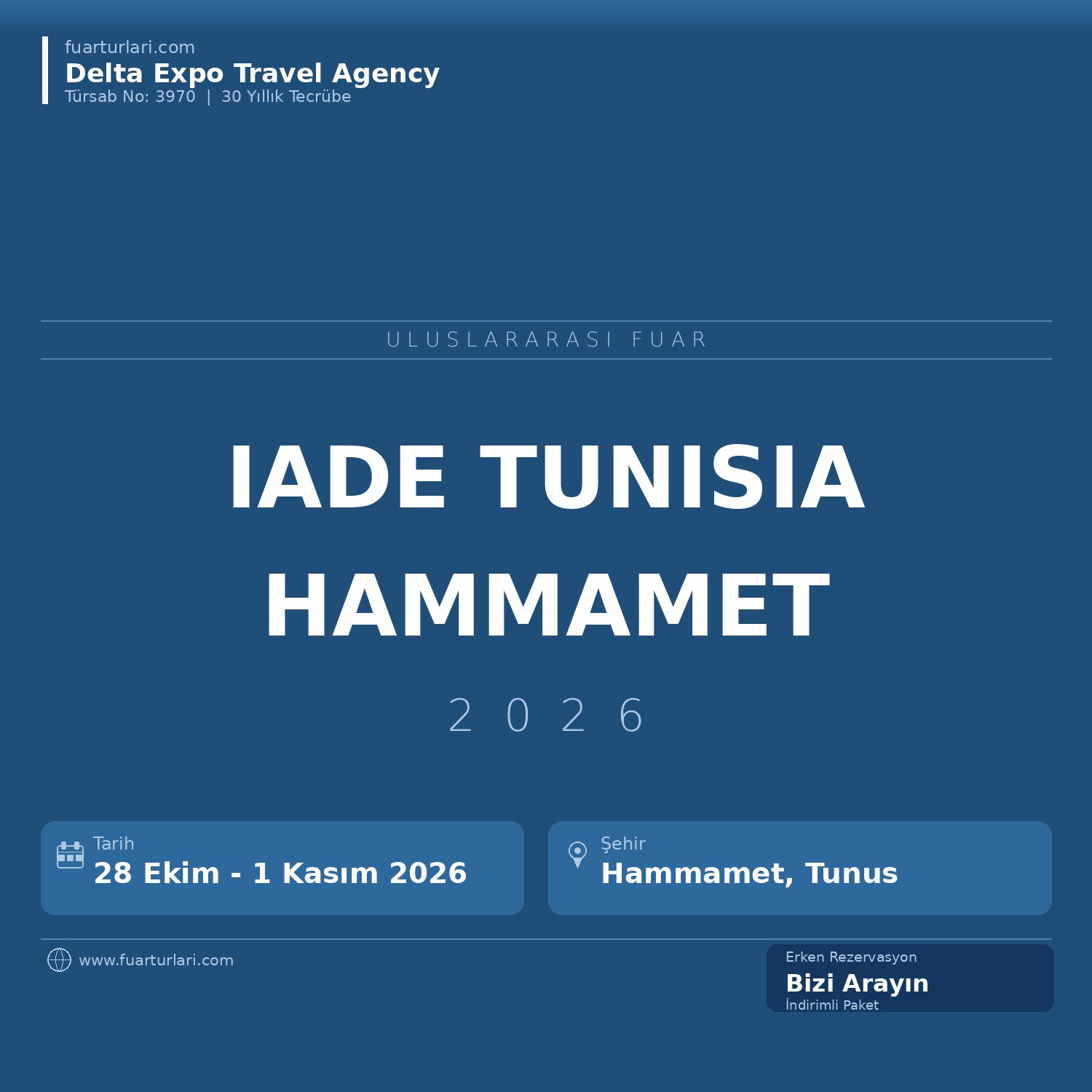 IADE Tunisia Hammamet 2026