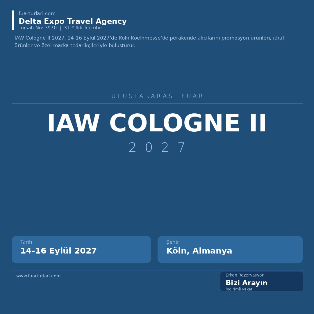 IAW Cologne II 2027