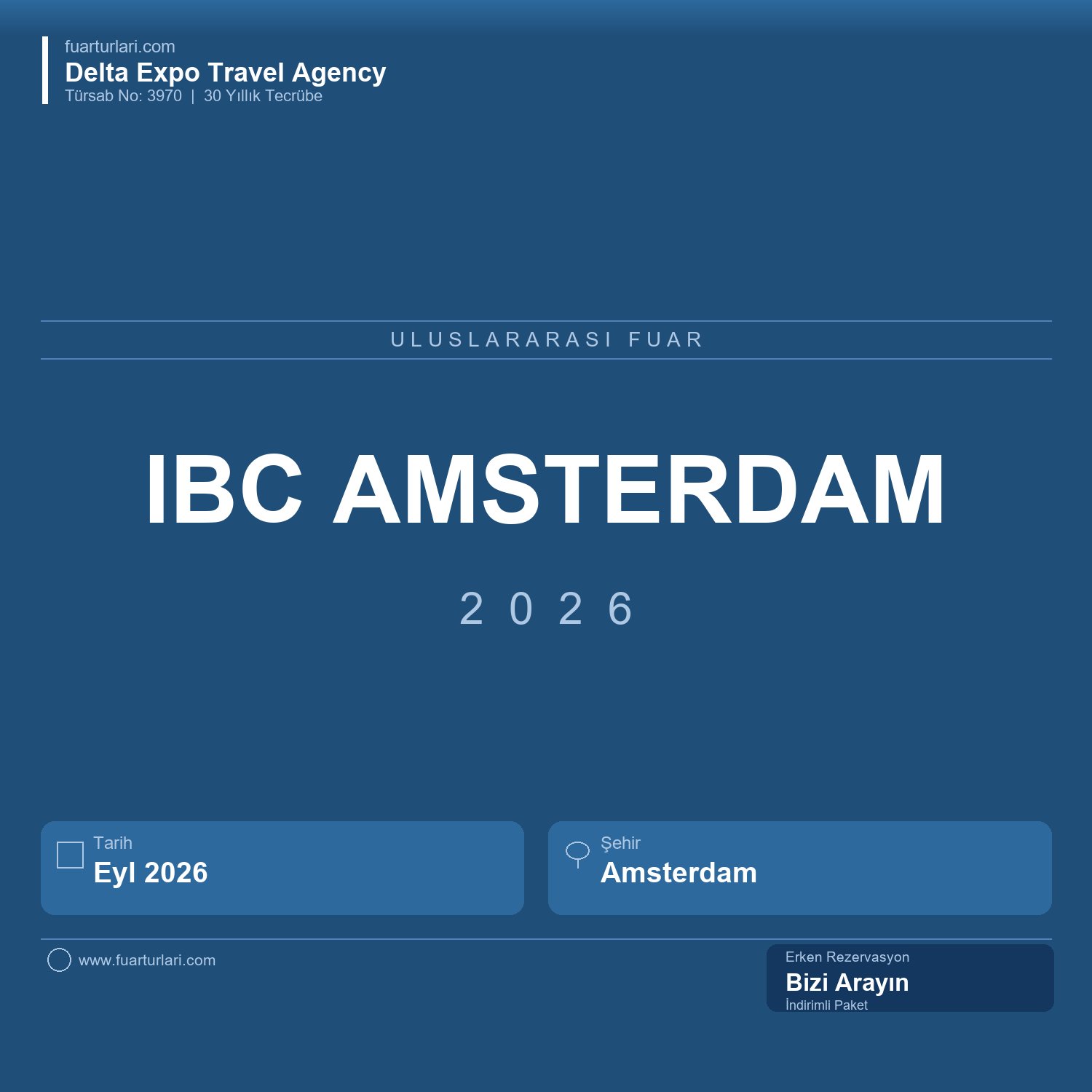 IBC 2026 - International Broadcasting and Convention