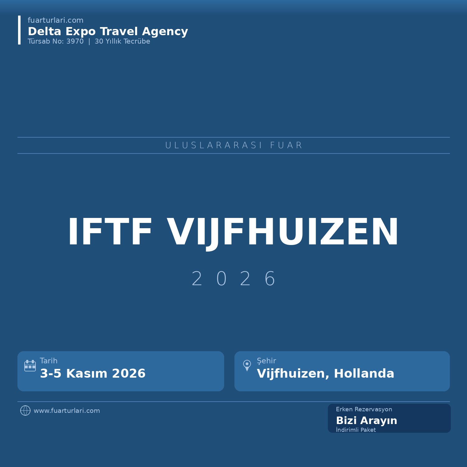 IFTF 2026 — International Floriculture Trade Fair