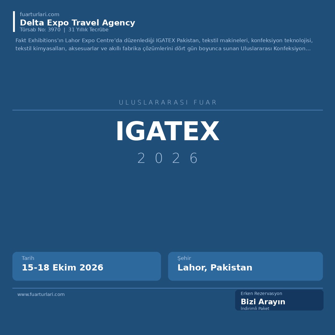 Igatex 2026