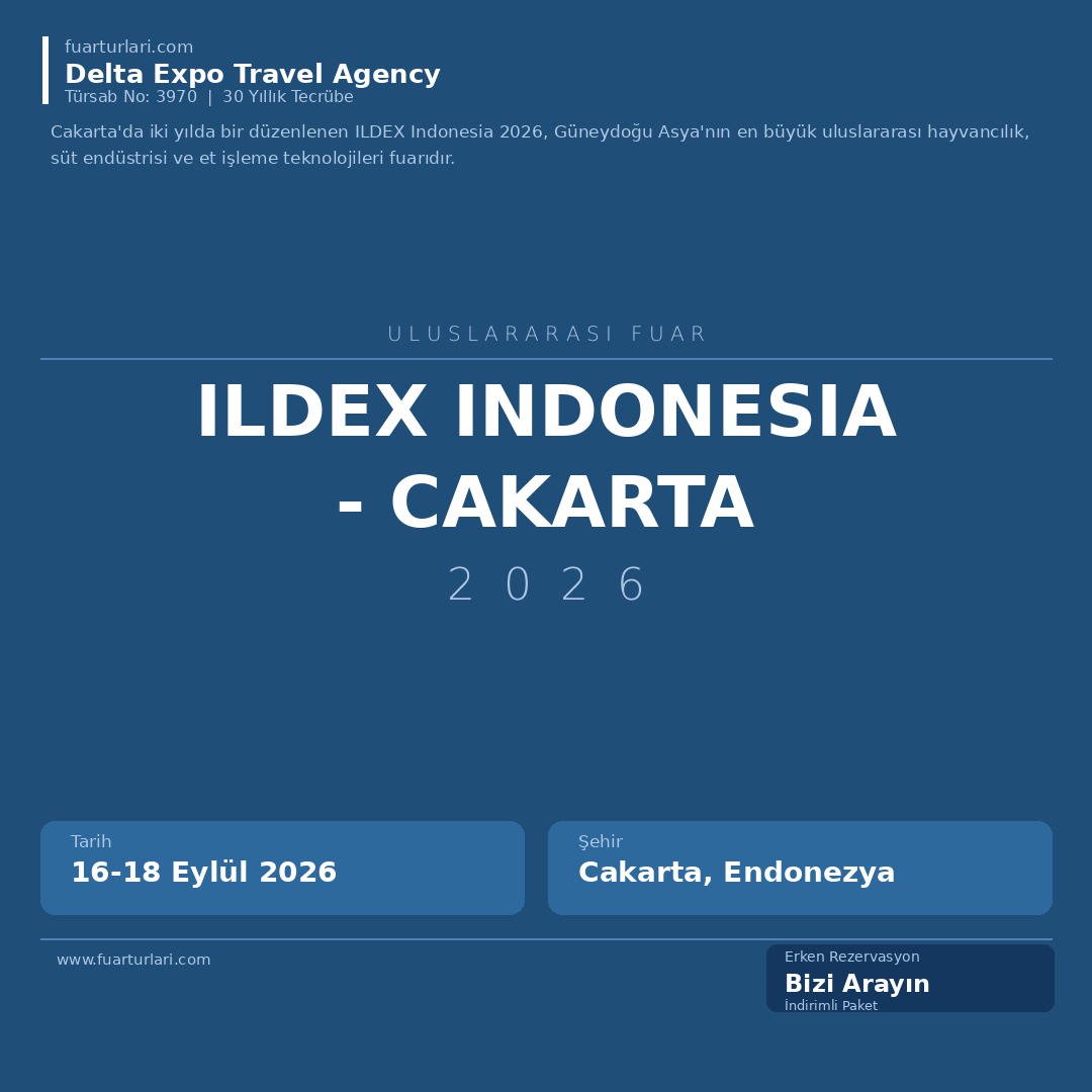 ILDEX Indonesia 2026 - Cakarta